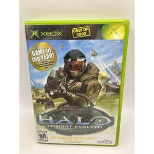 Halo: Combat Evolved (Microsoft Xbox, 2001) Complete In Box GOTY